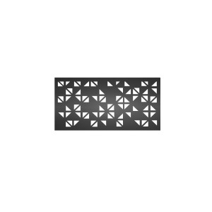 Minimalista Háromszög Panel